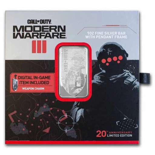 [AG-PAMP-1OZ-COD-2024]  Call Of Duty Modern Warfare III Bar 2024 1 oz 