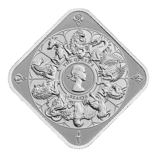 1 oz  Queen's Beasts Completer .9999 Silver  Bar