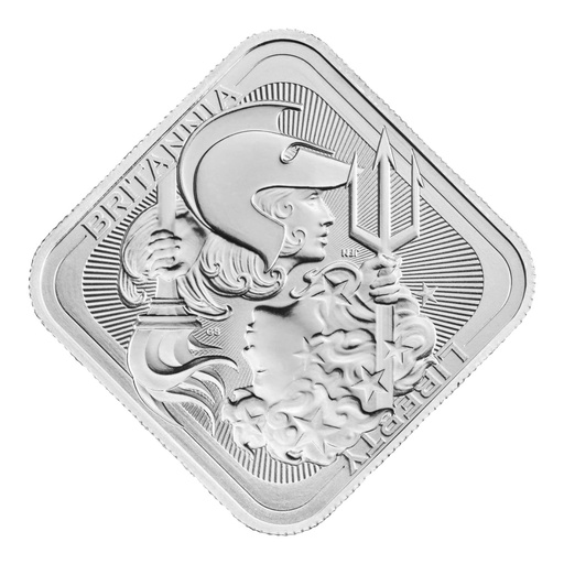 [AG-RM-1OZ-BAR-BRIT-2026] 1 oz Britannia and Liberty Silver  Bar