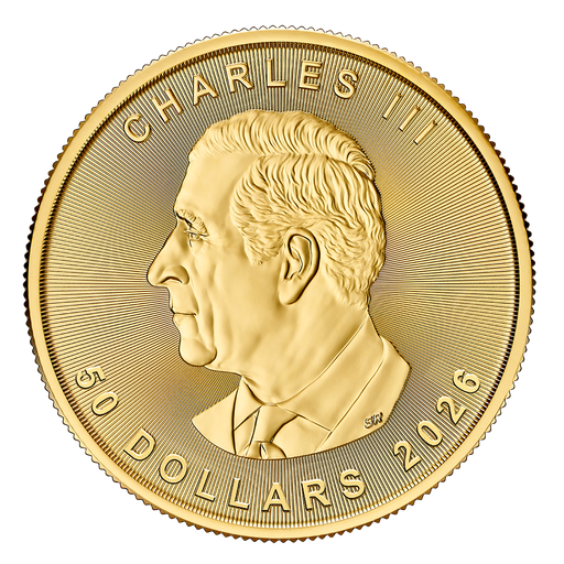 [AU-RCM-1OZ-MAPLE] 1 oz Gold Maple Leaf